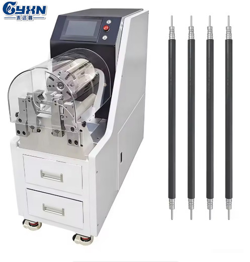 Semi automatic Rotary Stripping Machine for Large section Coaxial Cable